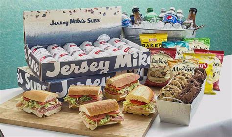 Fresh sliced, authentic Northeast-style subs on freshly baked bread. . Jersey mikes catering
